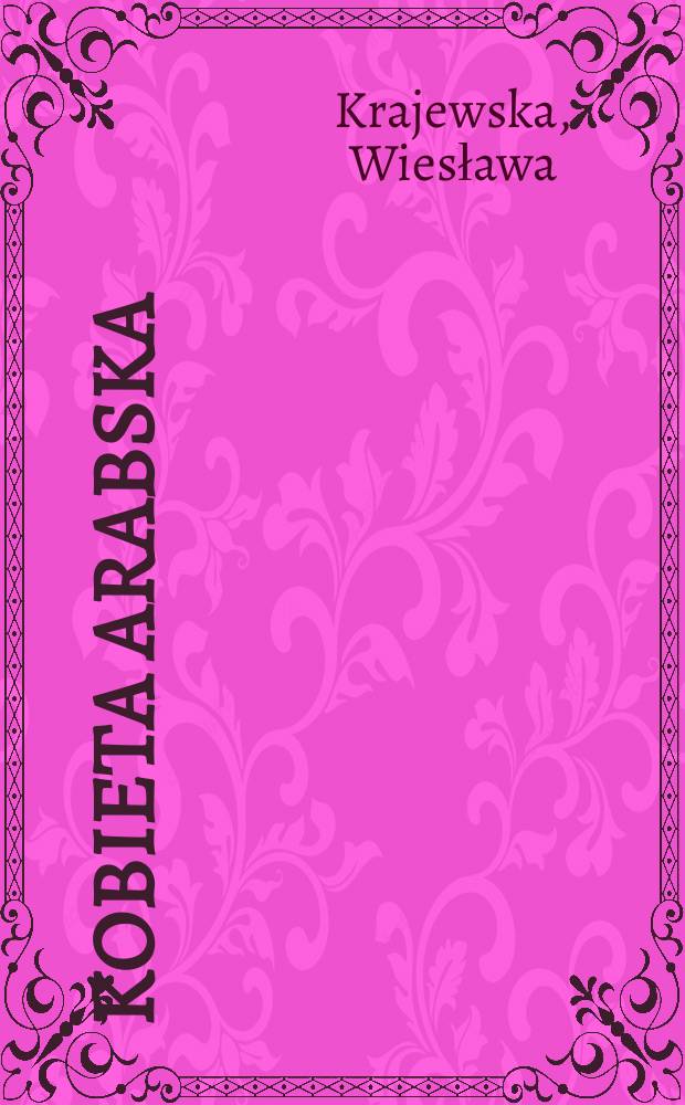 Kobieta arabska