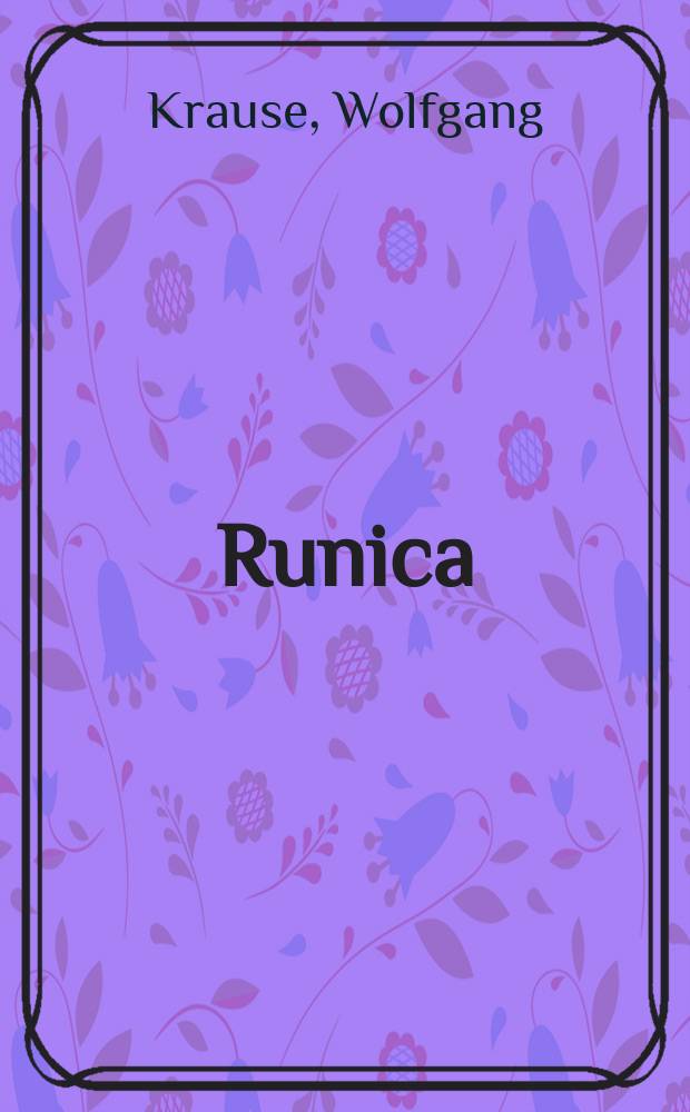 Runica