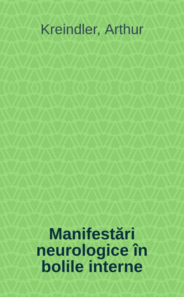Manifestări neurologice în bolile interne