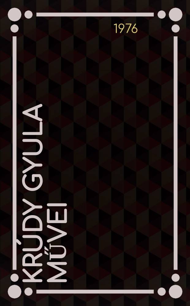 Krúdy Gyula Művei