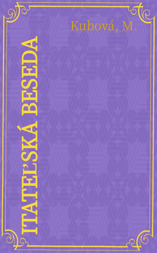 Čitateľská beseda