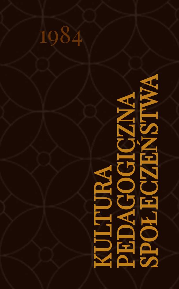 Kultura pedagogiczna społeczeństwa