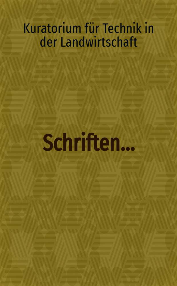 Schriften ...