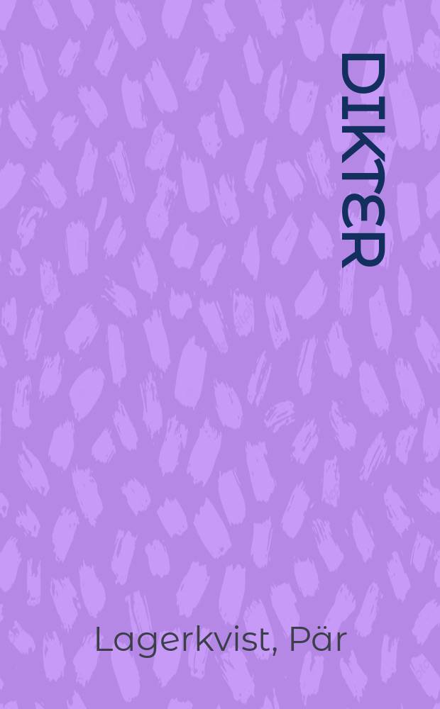 Dikter