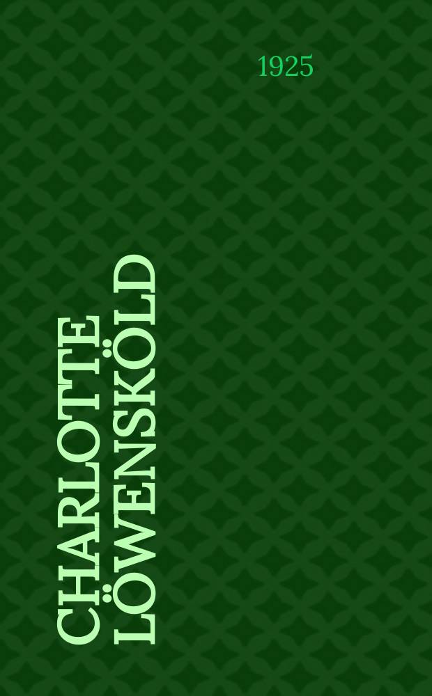 Charlotte Löwensköld : Roman