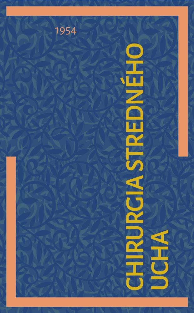 Chirurgia stredného ucha