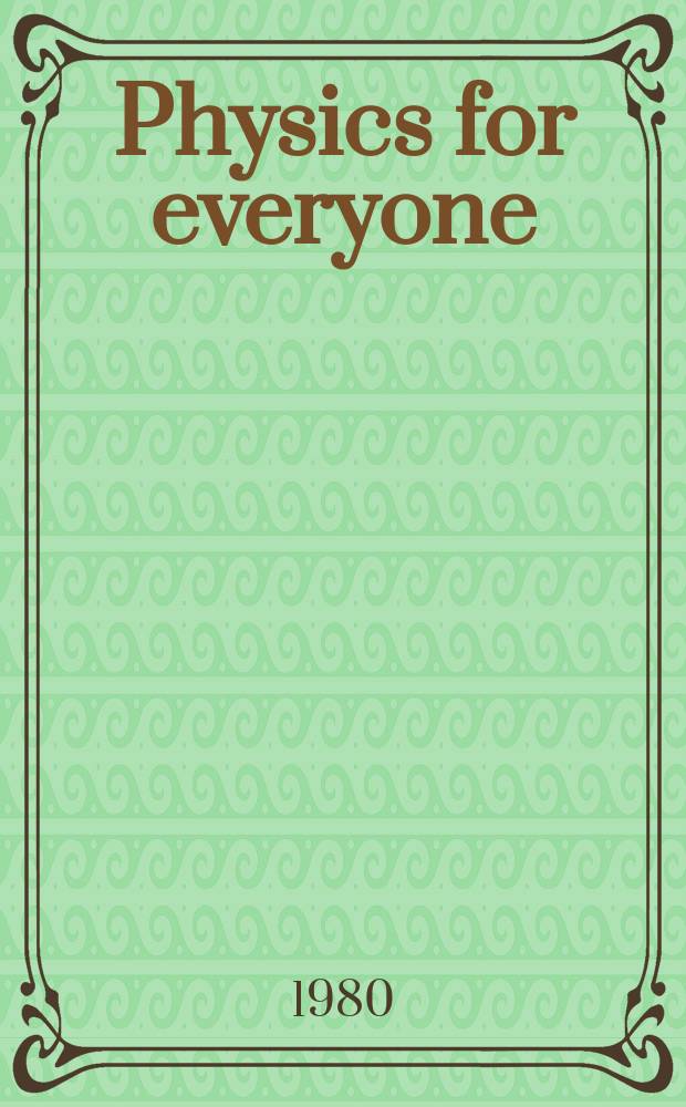 Physics for everyone