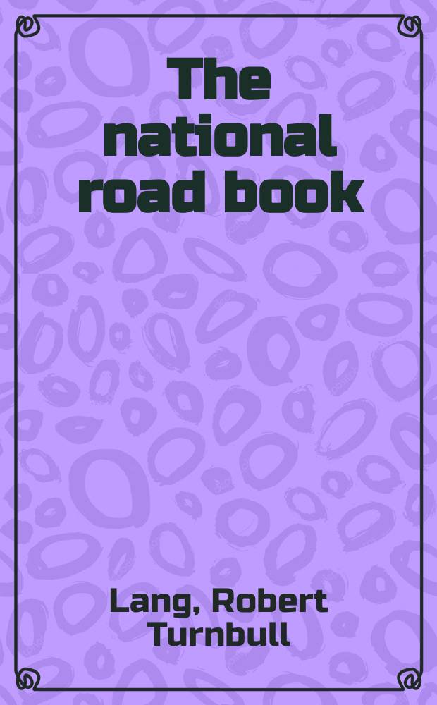 The national road book