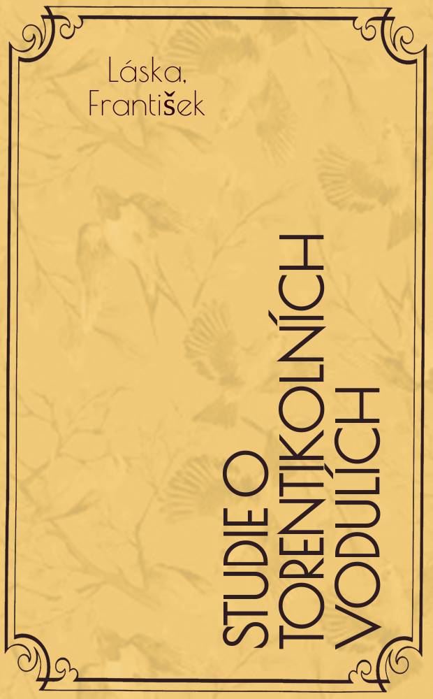 Studie o torentikolních vodulích (Hydrachnellae, Acari) Rychlebských hor (Slezsko)