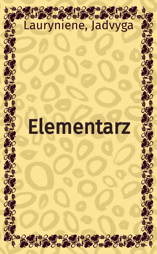 Elementarz