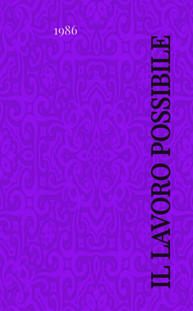 Il lavoro possibile