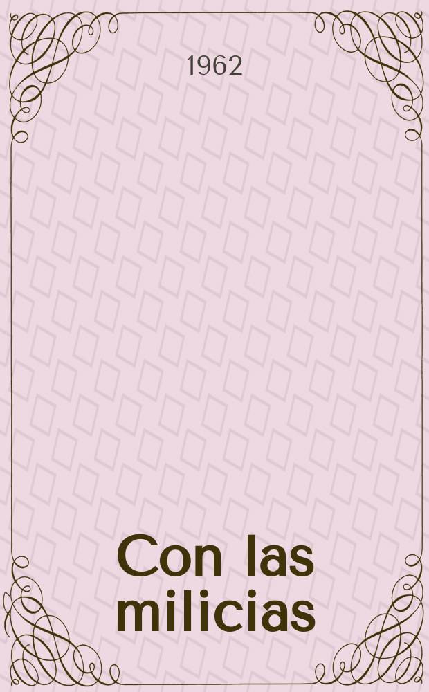 Con las milicias