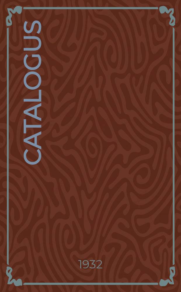 Catalogus