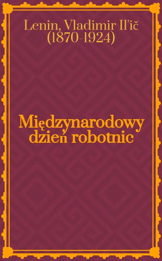 Międzynarodowy dzień robotnic