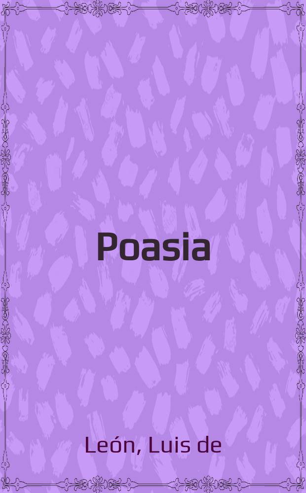 Poasia