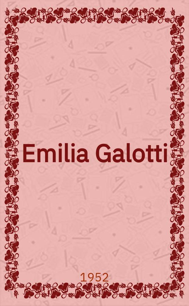 Emilia Galotti