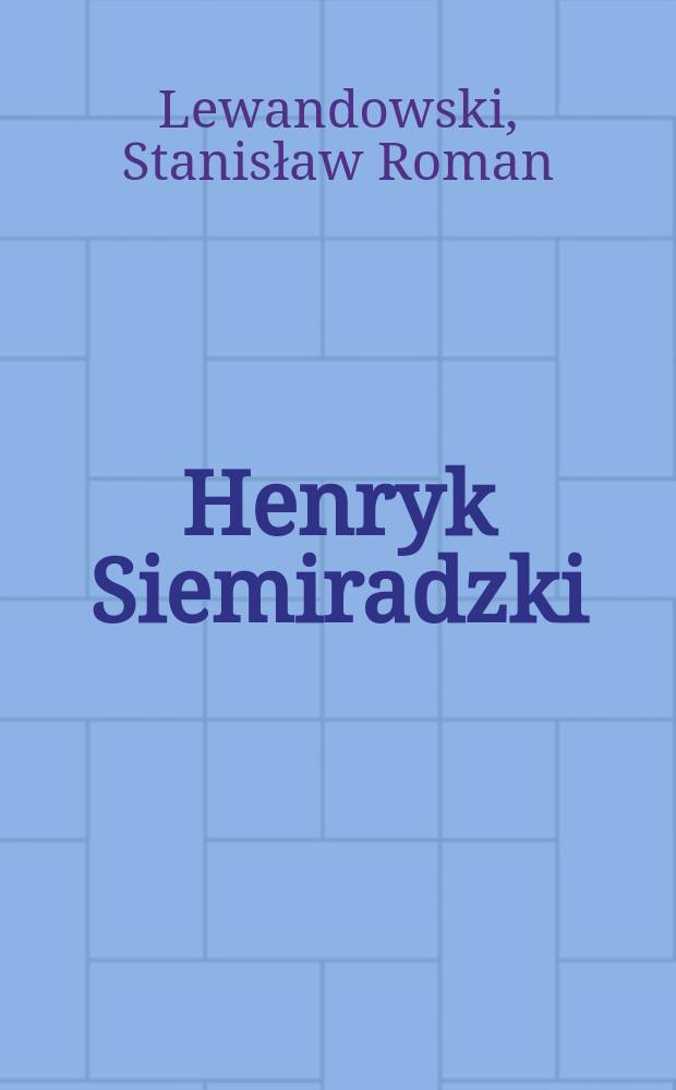 Henryk Siemiradzki