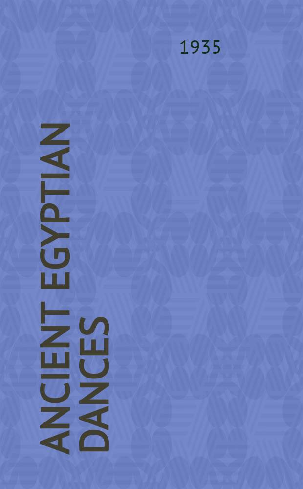 ... Ancient Egyptian dances