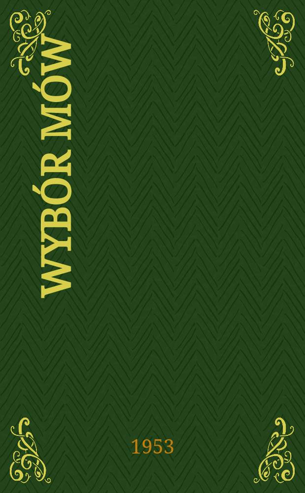 Wybór mów