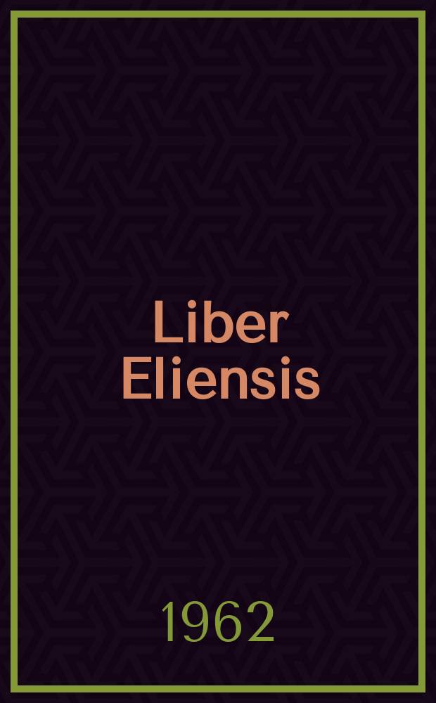 Liber Eliensis