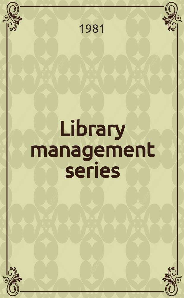 Library management series