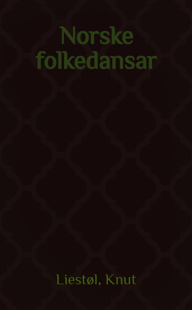Norske folkedansar