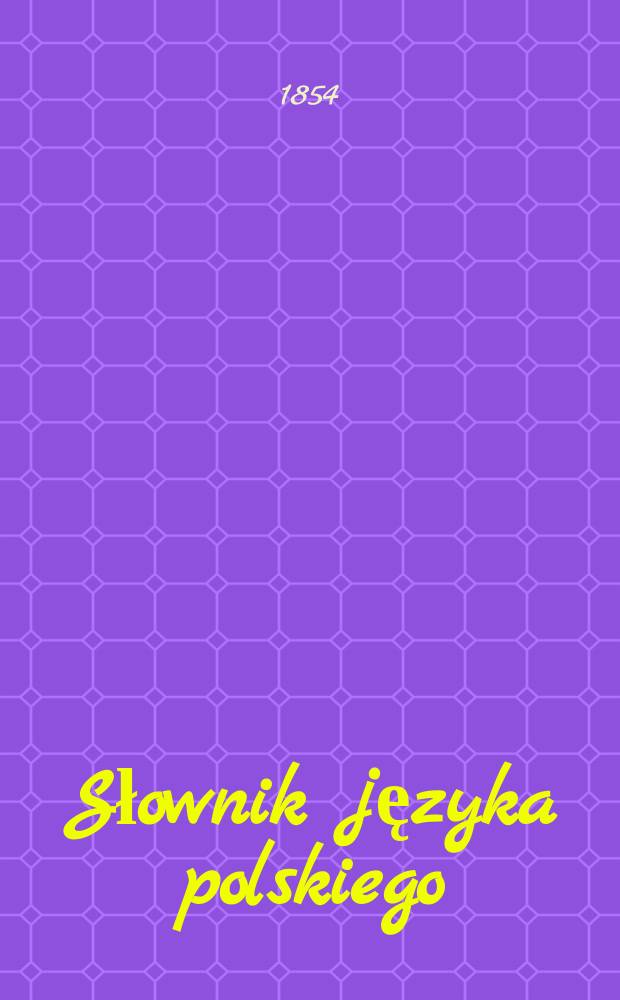 Słownik języka polskiego