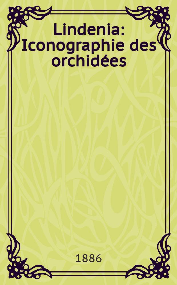 Lindenia : Iconographie des orchidées