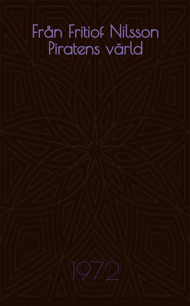 Från Fritiof Nilsson Piratens värld