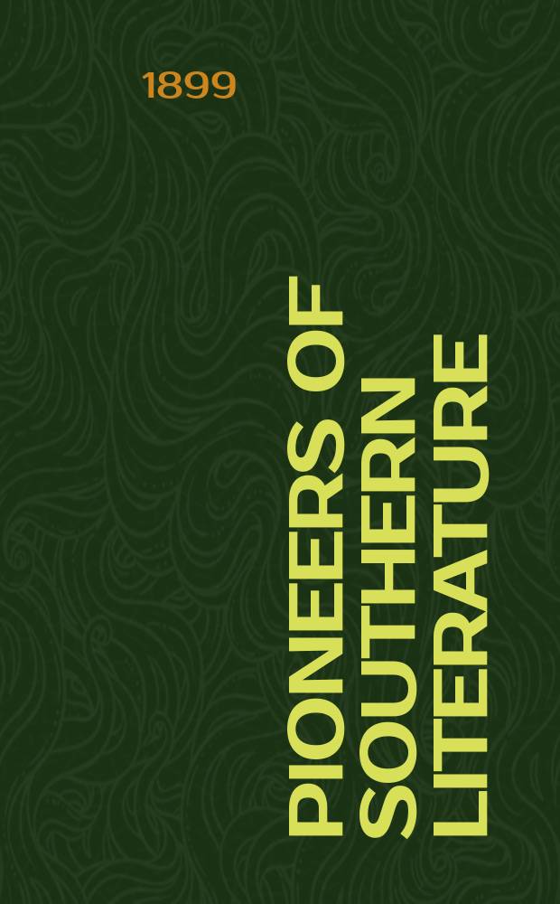 Pioneers of Southern literature