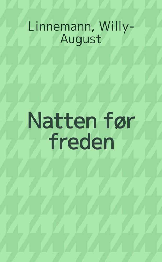 Natten før freden