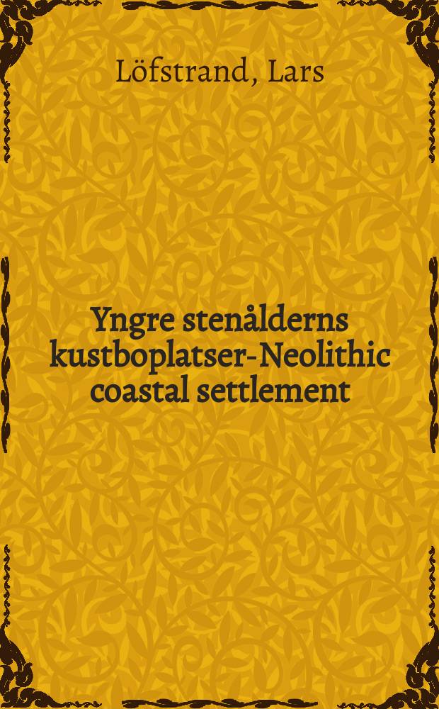 Yngre sten&aring;lderns kustboplatser-Neolithic coastal settlement : Unders&ouml;kningarna vid &Aring;s och studier i den gropkeramiska kulturens kronologi och ekologi : Diss.. Djurrester fr&aring;n den mellanneolitiska (gropkeramiska) boplasten vid &Aring;s, Romfartuna sn, V&auml;stmanland