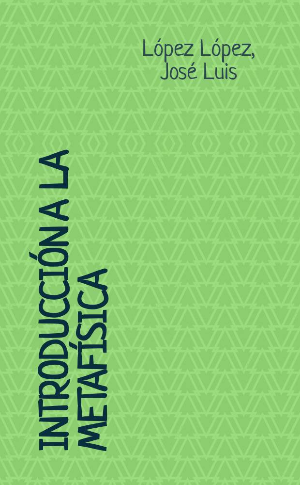 Introducción a la metafísica