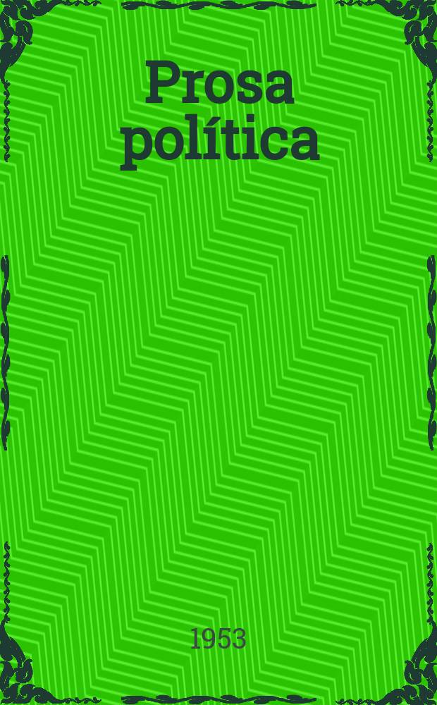 Prosa política