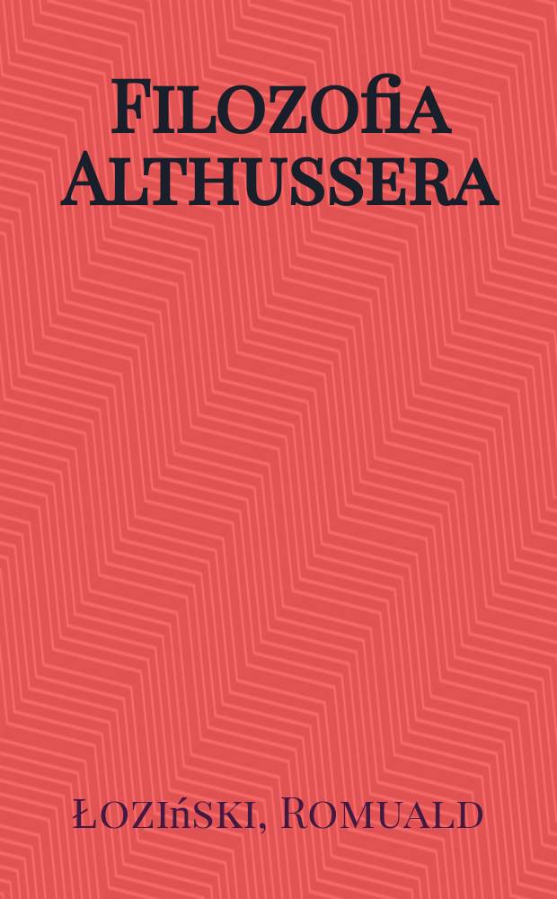 Filozofia Althussera