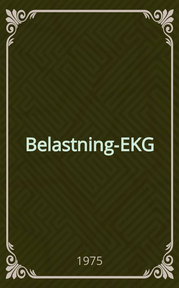 Belastning-EKG