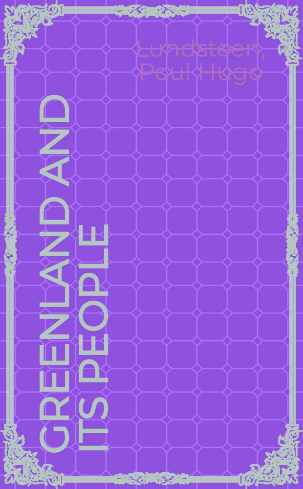 Greenland and its people