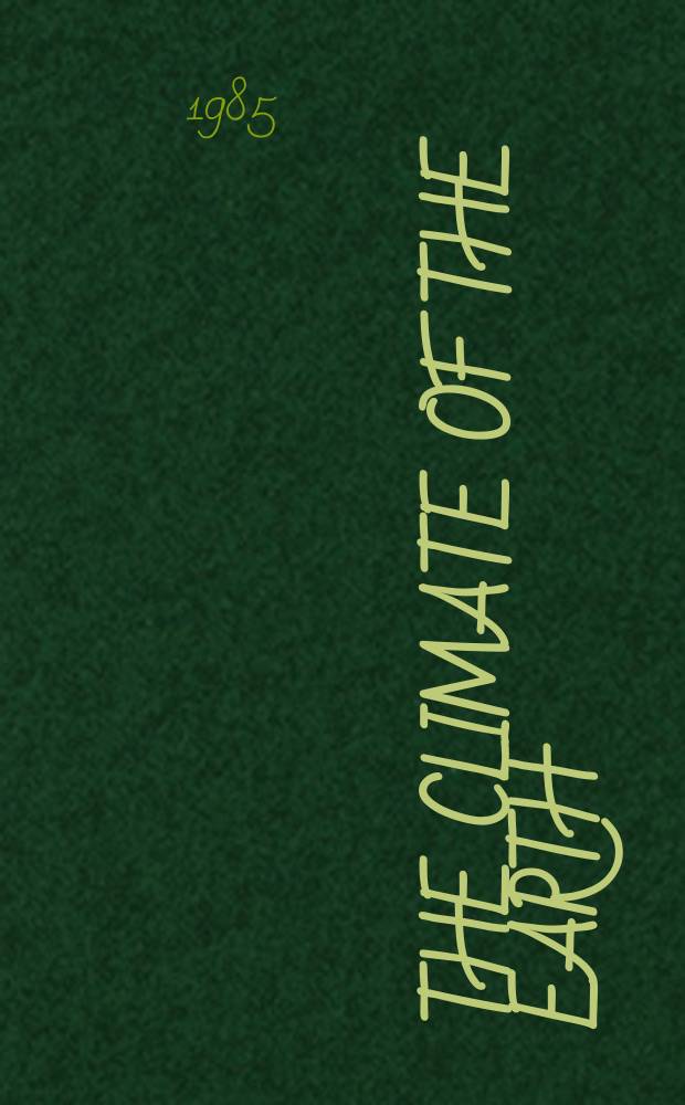 The climate of the Earth
