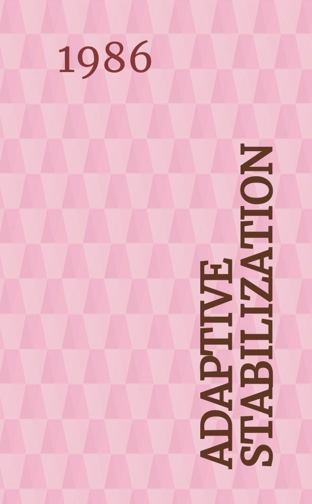 Adaptive stabilization