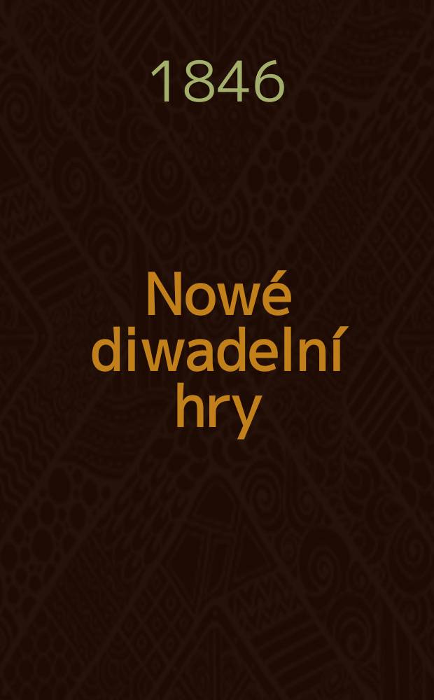 Nowé diwadelní hry