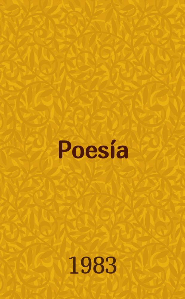 Poesía