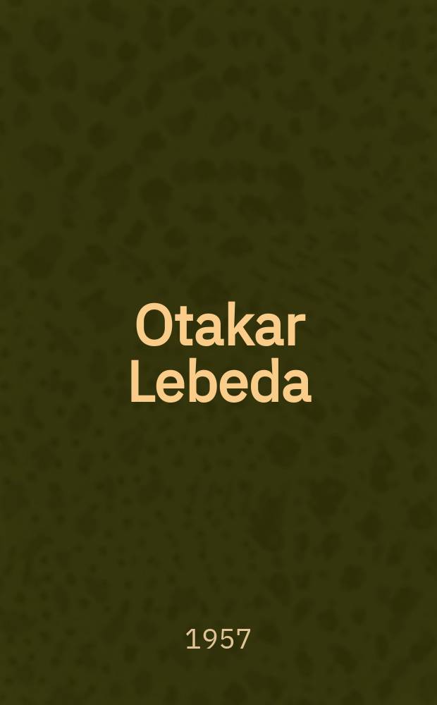 Otakar Lebeda