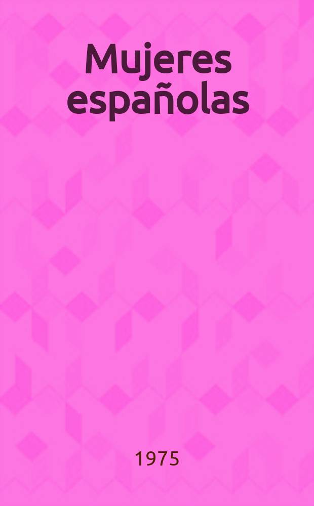 Mujeres españolas