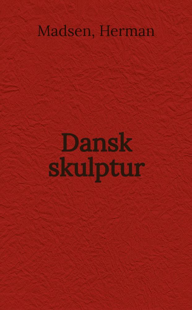 Dansk skulptur