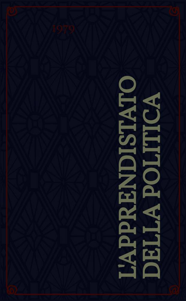 L'apprendistato della politica : Le donne italiane nel dopoguerra