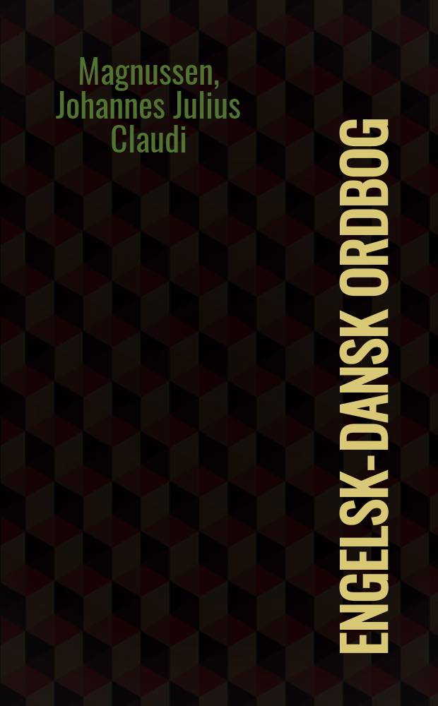 Engelsk-dansk ordbog