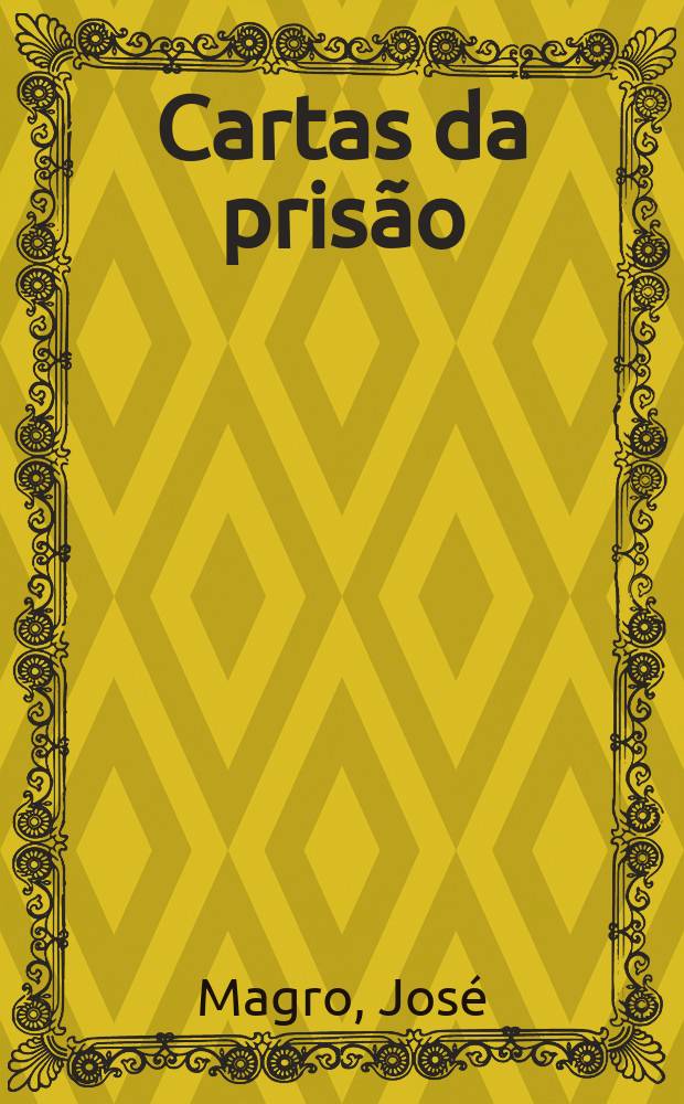 Cartas da prisão