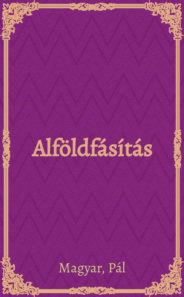 Alföldfásítás