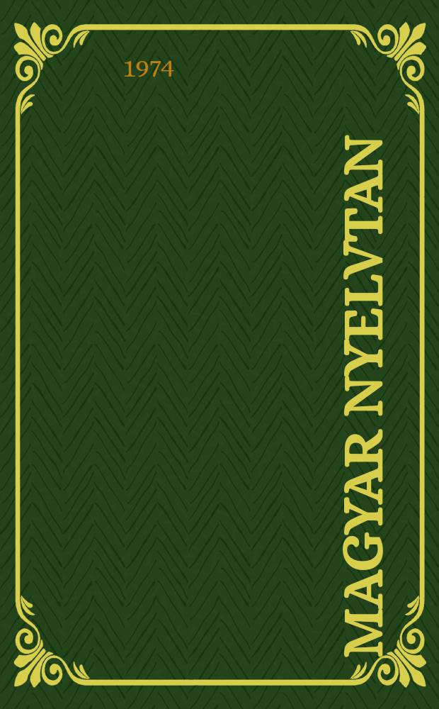Magyar nyelvtan