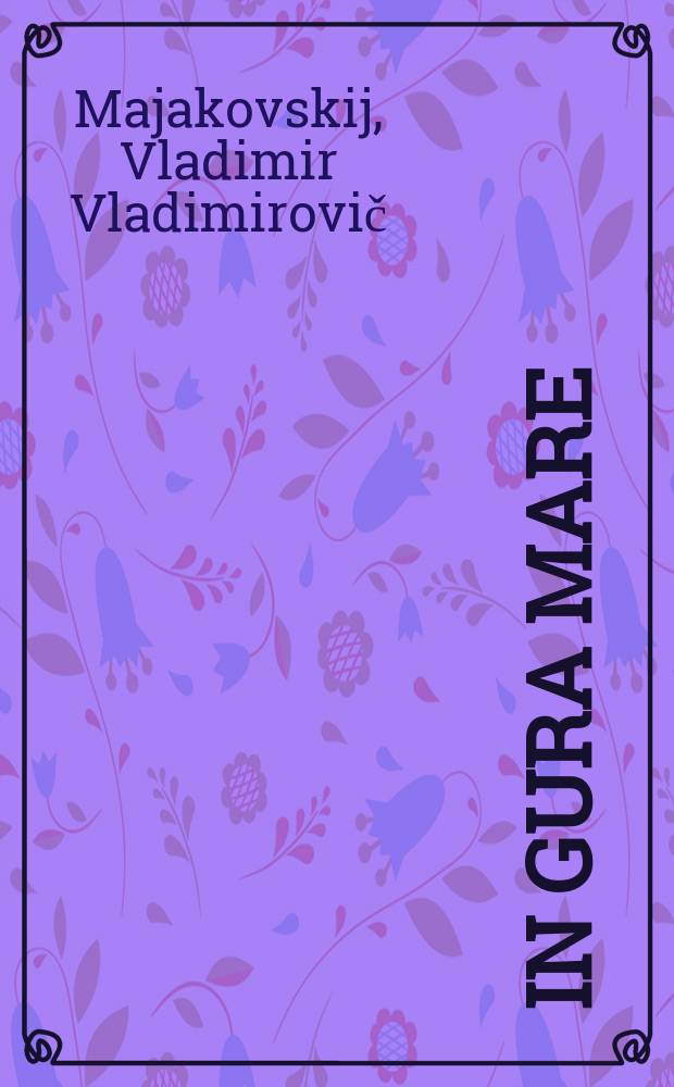 In gura mare